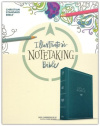 CSB Illustrator's Notetaking Bible, Large Print Caribbean blue